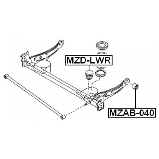 FEBEST MZD-LWR
