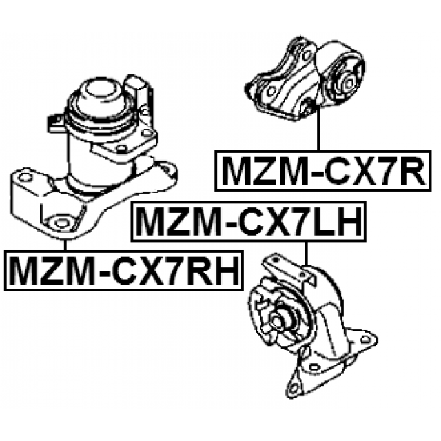 FEBEST MZM-CX7R