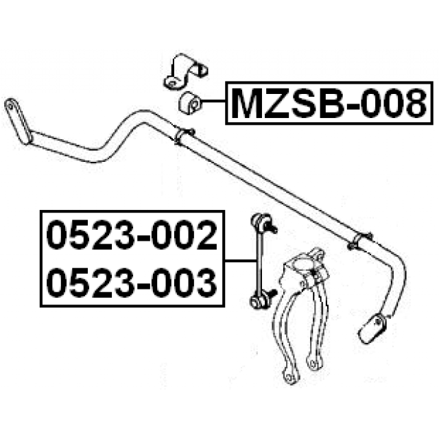 FEBEST MZSB-008