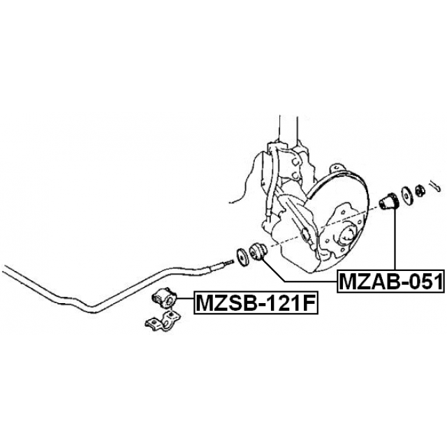 FEBEST MZSB-121F
