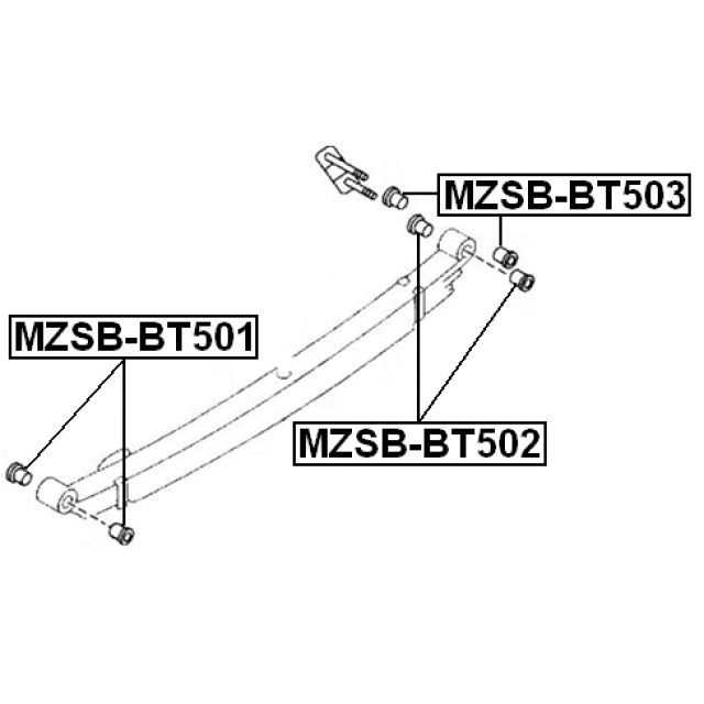FEBEST MZSB-BT501