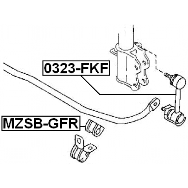 FEBEST MZSB-GFR