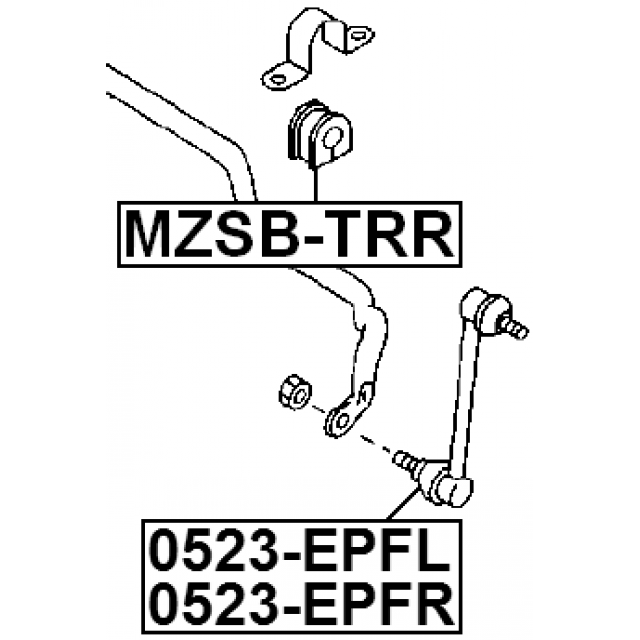 FEBEST MZSB-TRR