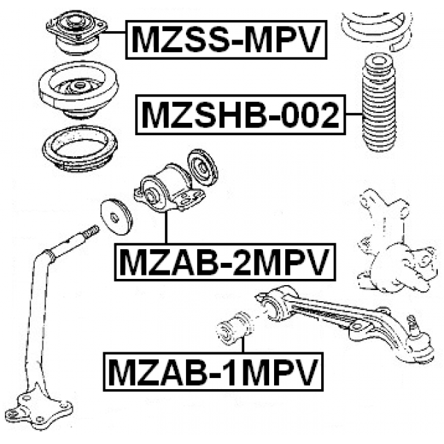 FEBEST MZSHB-002