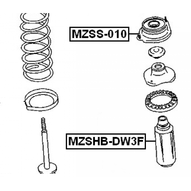FEBEST MZSHB-DW3F
