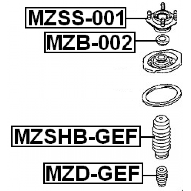 FEBEST MZSHB-GEF