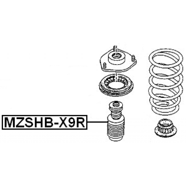 FEBEST MZSHB-X9R