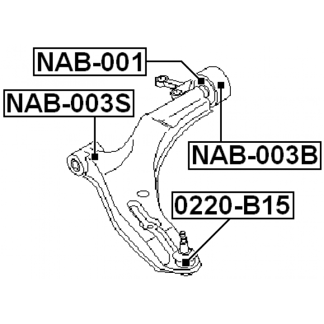 FEBEST NAB-001