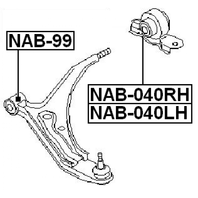 FEBEST NAB-040RH