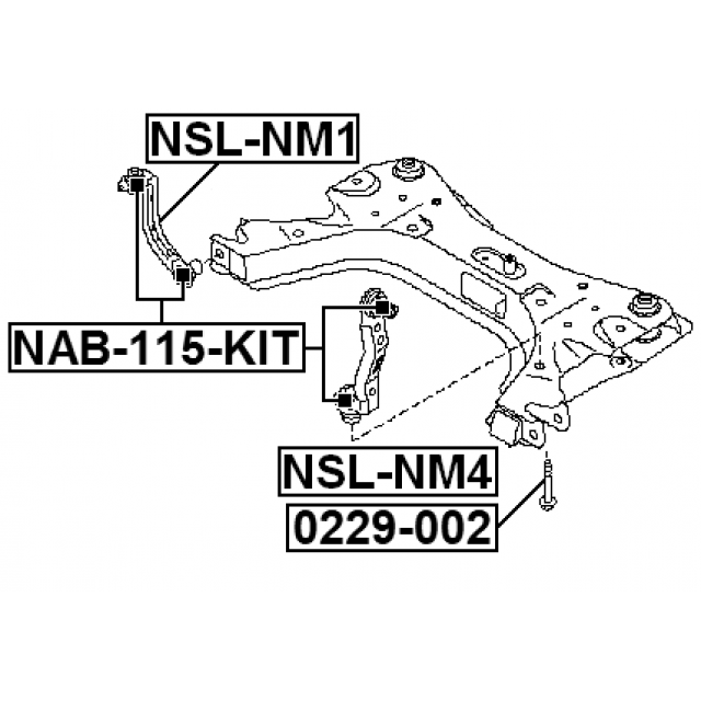 FEBEST NAB-115-KIT