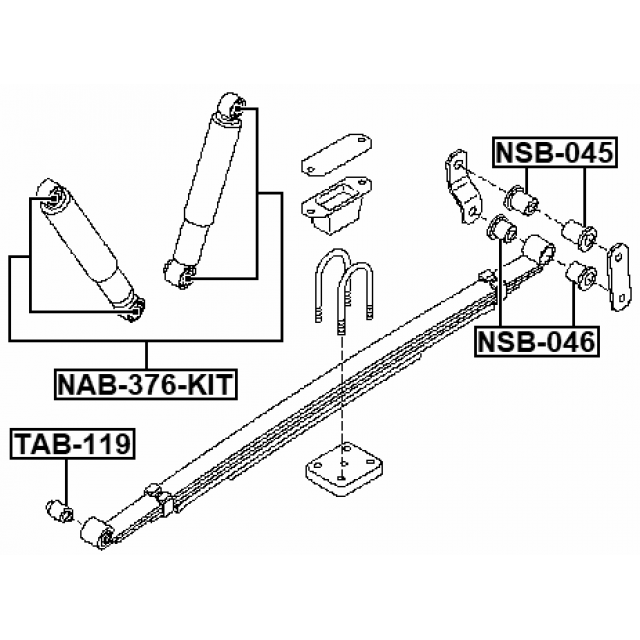FEBEST NAB-376-KIT
