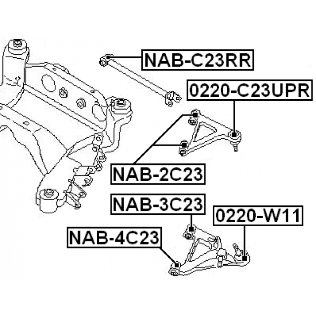 FEBEST NAB-3C23