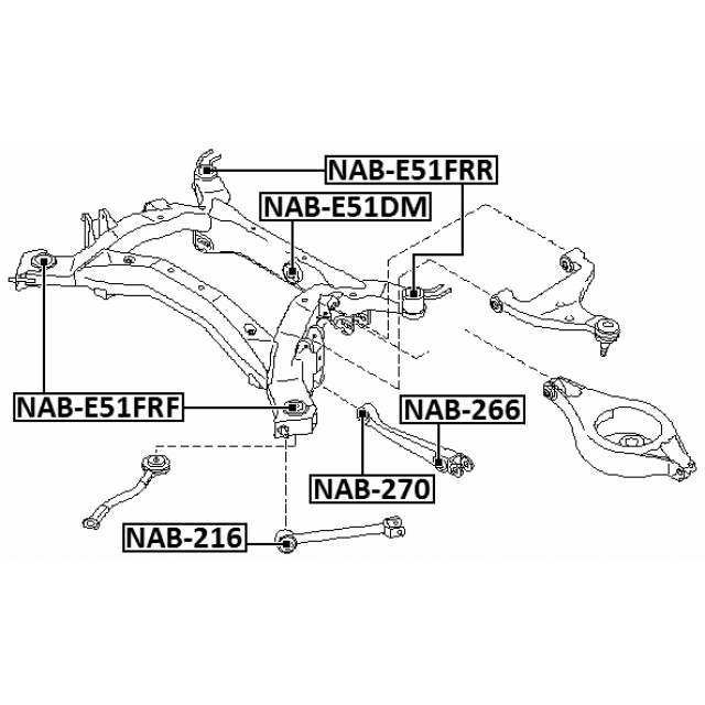 FEBEST NAB-E51FRF