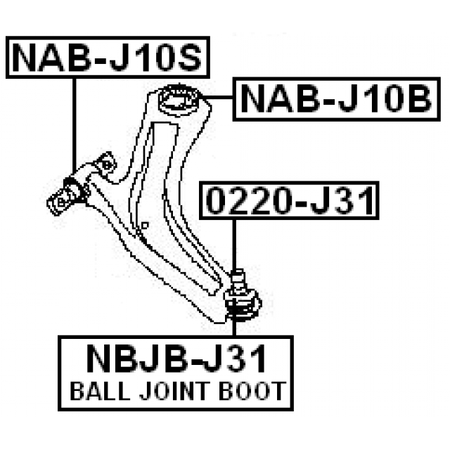 FEBEST NAB-J10S