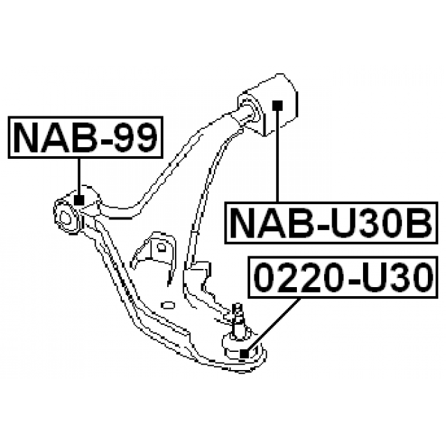 FEBEST NAB-U30B