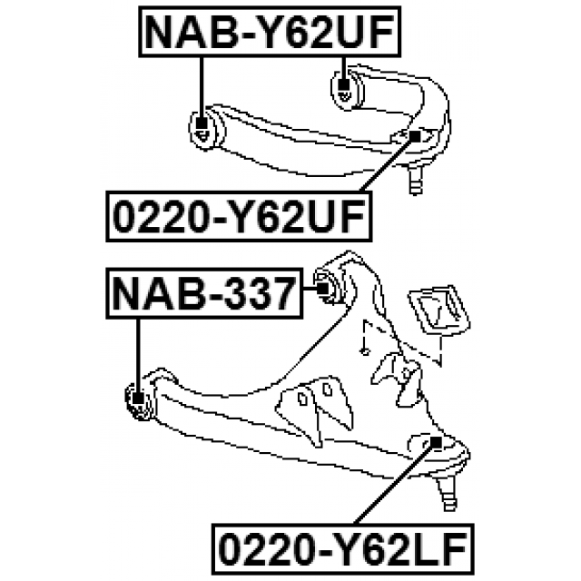 FEBEST NAB-Y62UF