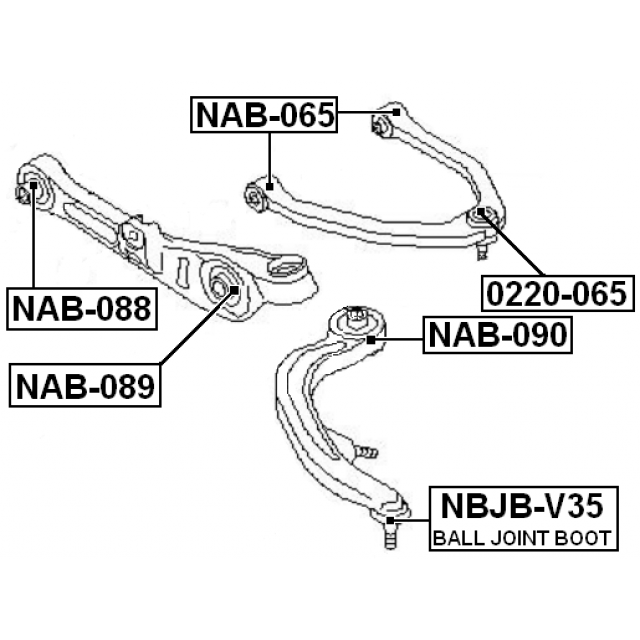 FEBEST NBJB-V35