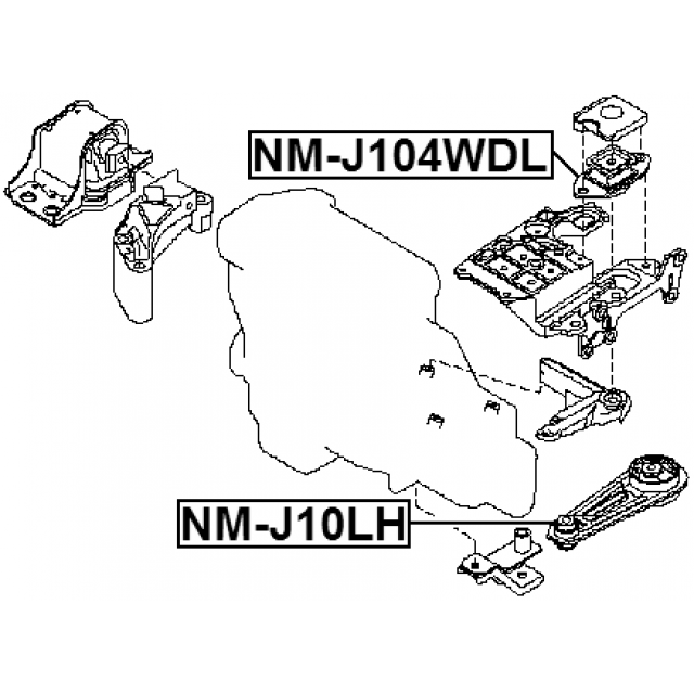 FEBEST NM-J104WDL