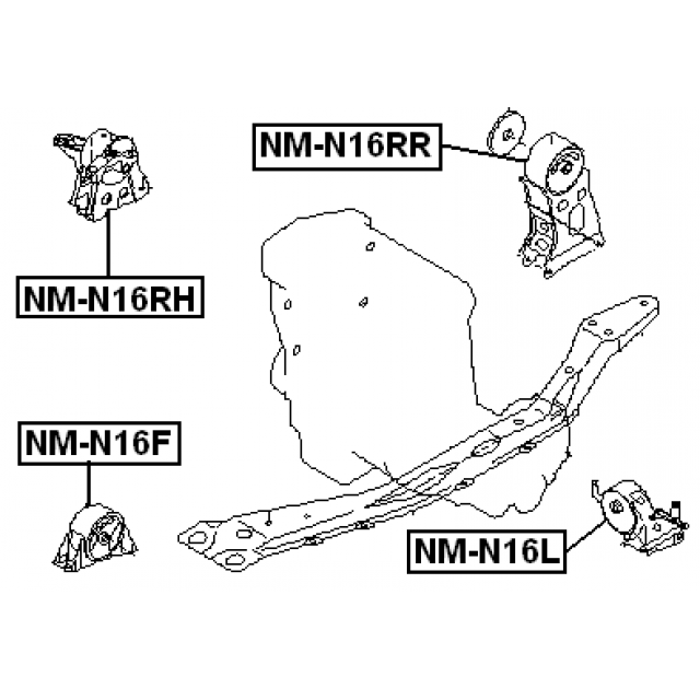 FEBEST NM-N16RR
