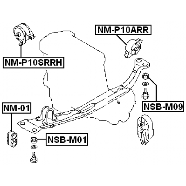 FEBEST NM-P10ARR