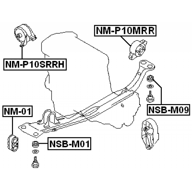 FEBEST NM-P10MRR