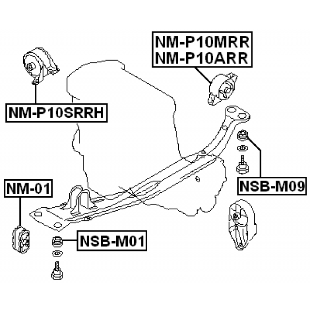 FEBEST NM-P10SRRH