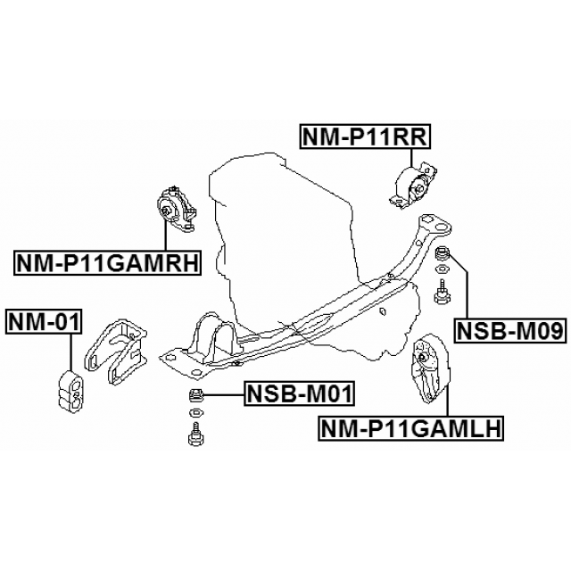 FEBEST NM-P11GAMLH