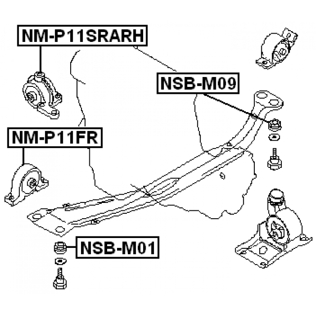 FEBEST NM-P11SRARH