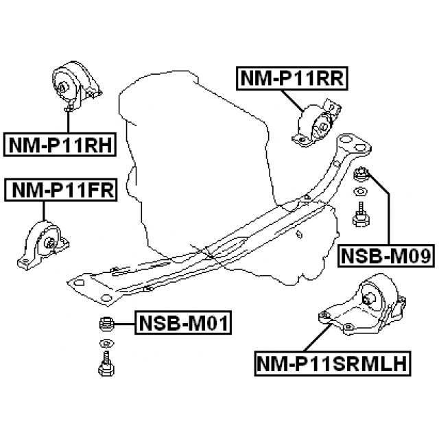 FEBEST NM-P11SRMLH
