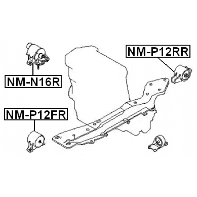 FEBEST NM-P12FR
