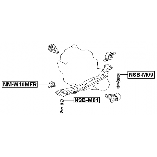 FEBEST NM-W10MFR