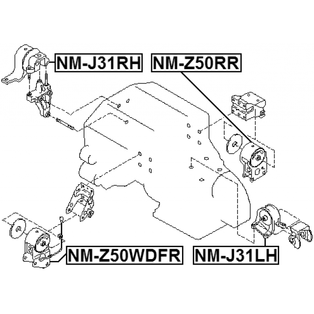 FEBEST NM-Z50WDFR