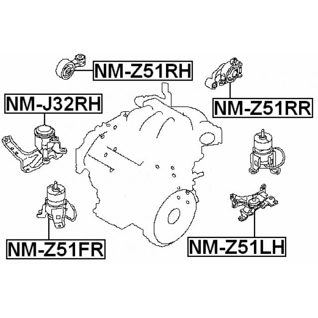 FEBEST NM-Z51FR
