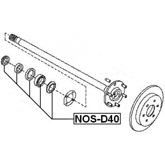 FEBEST NOS-D40