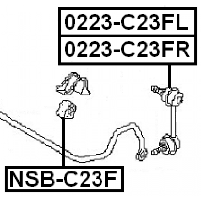 FEBEST NSB-C23F