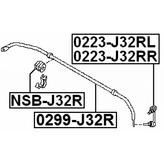 FEBEST NSB-J32R