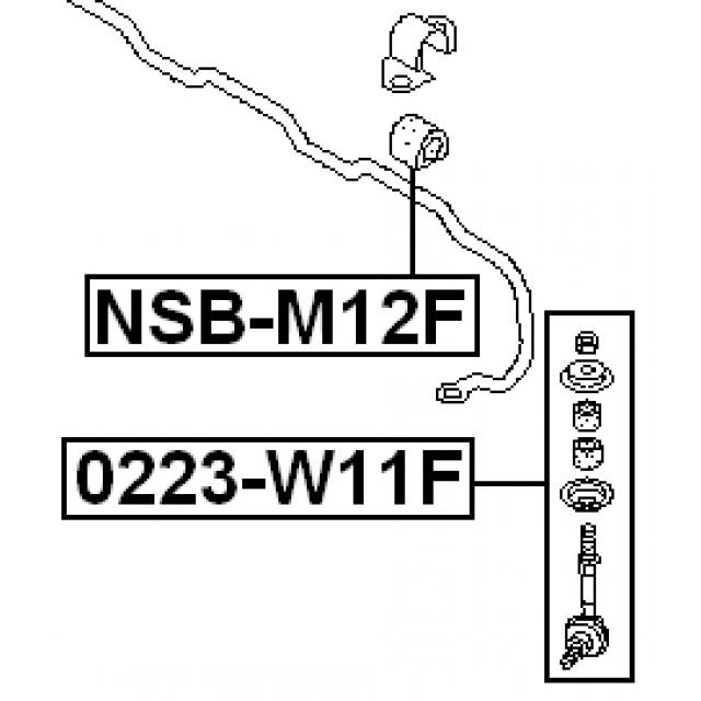 FEBEST NSB-M12F