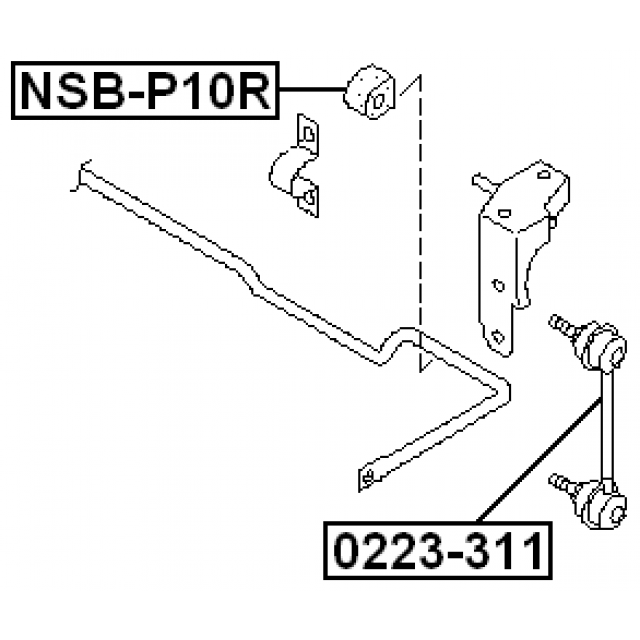 FEBEST NSB-P10R