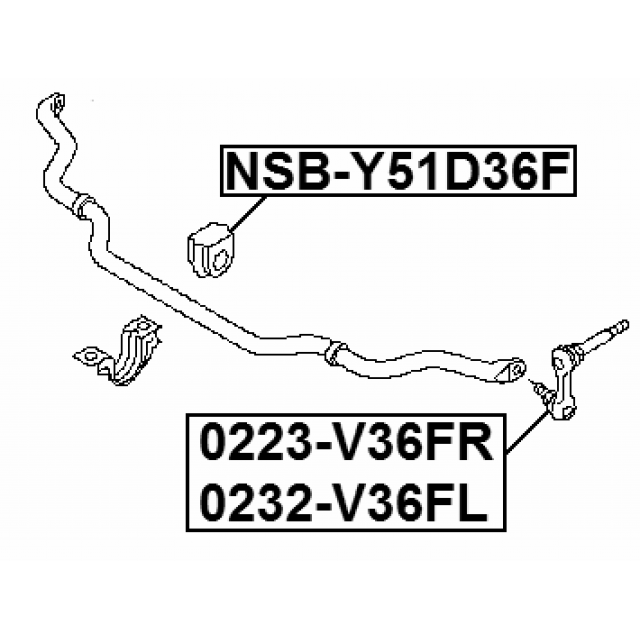 FEBEST NSB-Y51D36F