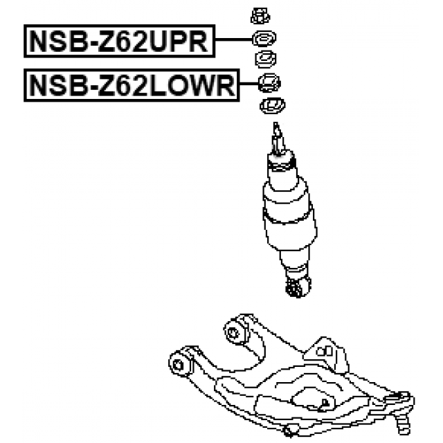 FEBEST NSB-Z62LOWR