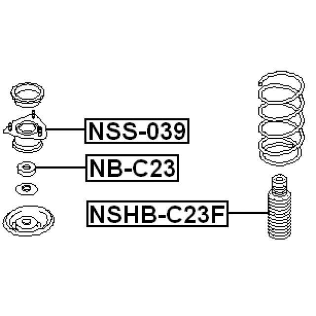 FEBEST NSHB-C23F