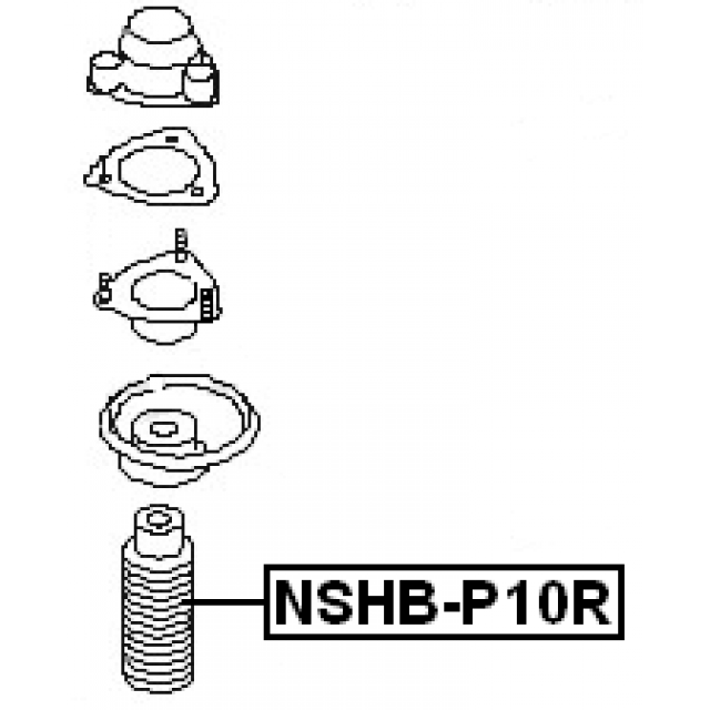 FEBEST NSHB-P10R