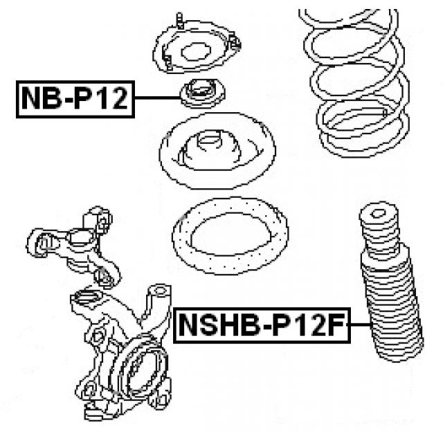 FEBEST NSHB-P12F