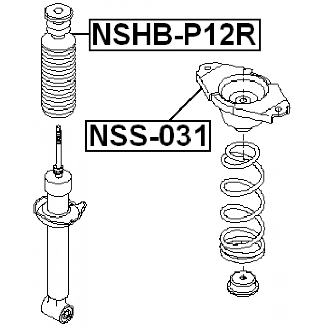 FEBEST NSHB-P12R