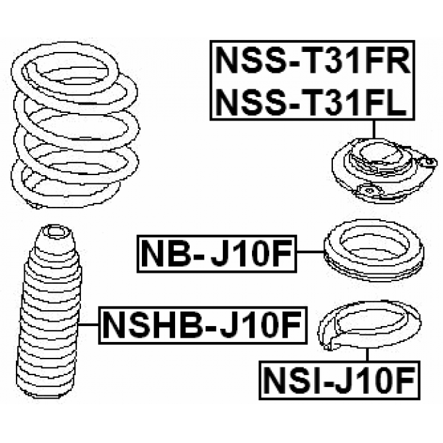 FEBEST NSI-J10F