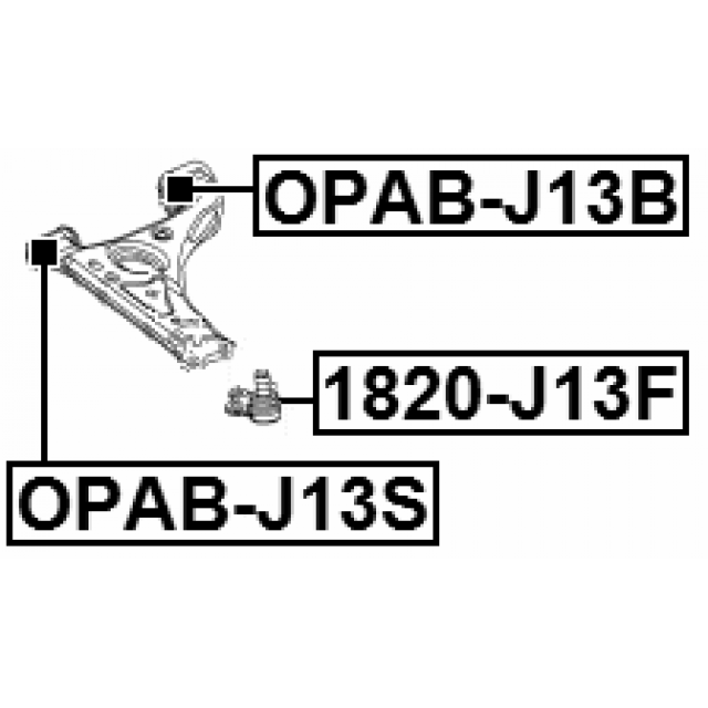 FEBEST OPAB-J13B