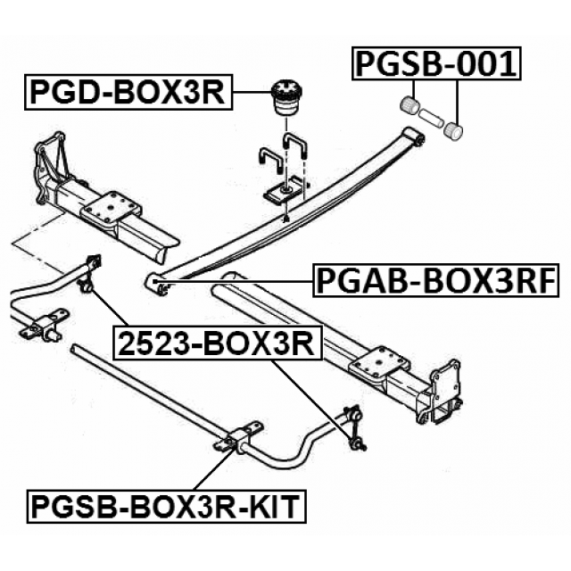 FEBEST PGAB-BOX3RF