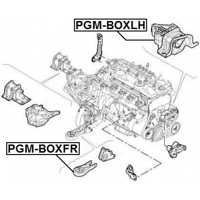 FEBEST PGM-BOXLH