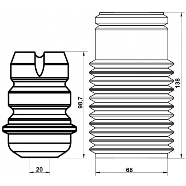 FEBEST PGSHB-5008F-KIT