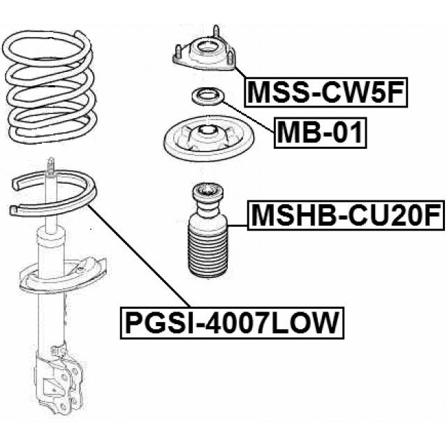 FEBEST PGSI-4007LOW